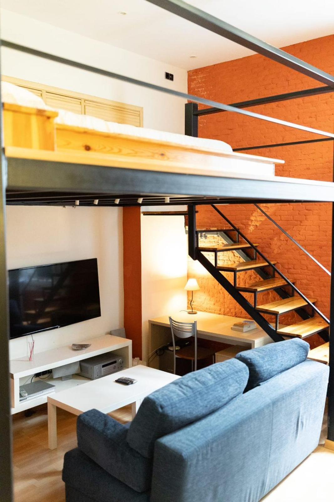 Ferienwohnung Increible Loft A 5 Min Del Retiro & Wizink Madrid Exterior foto