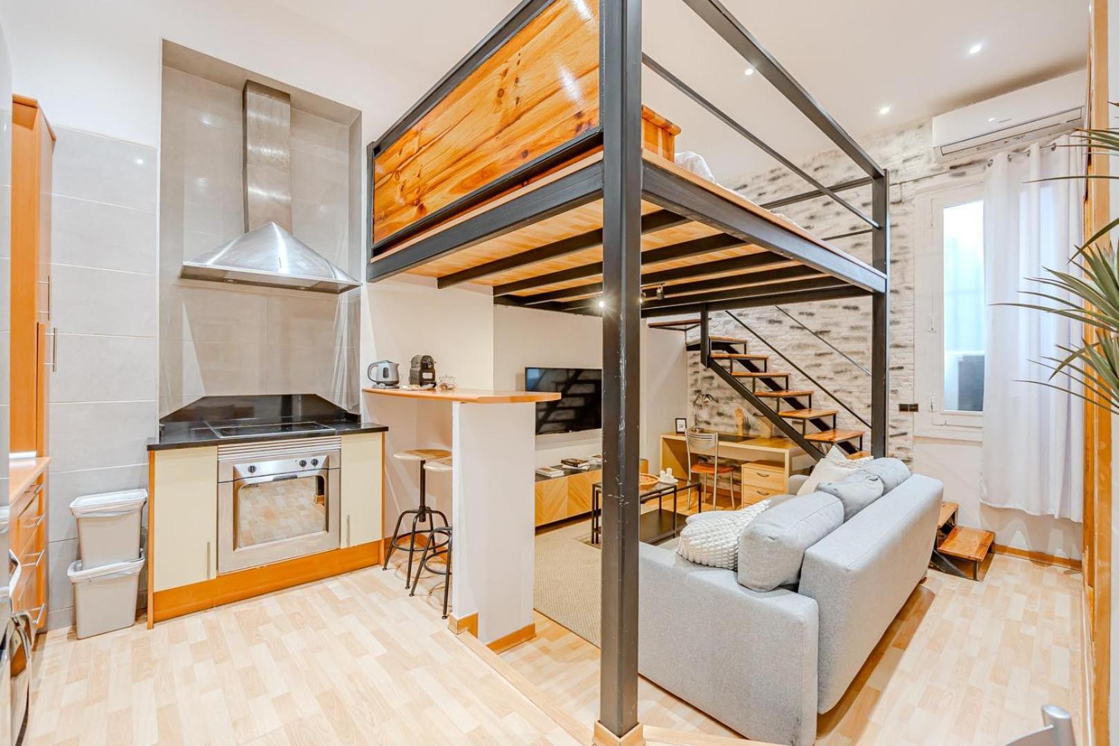 Ferienwohnung Increible Loft A 5 Min Del Retiro & Wizink Madrid Exterior foto
